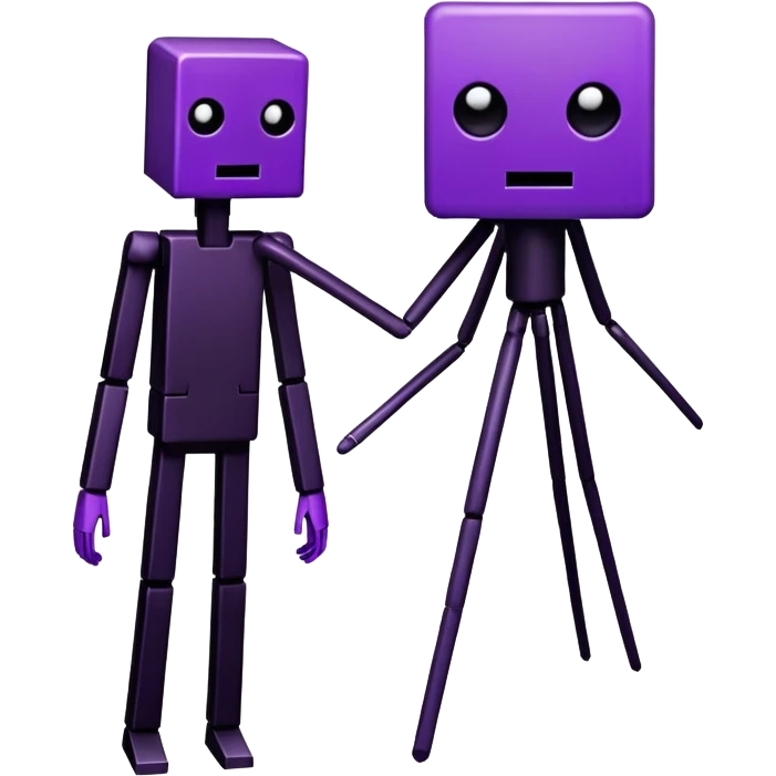 Minecraft Enderman emoji