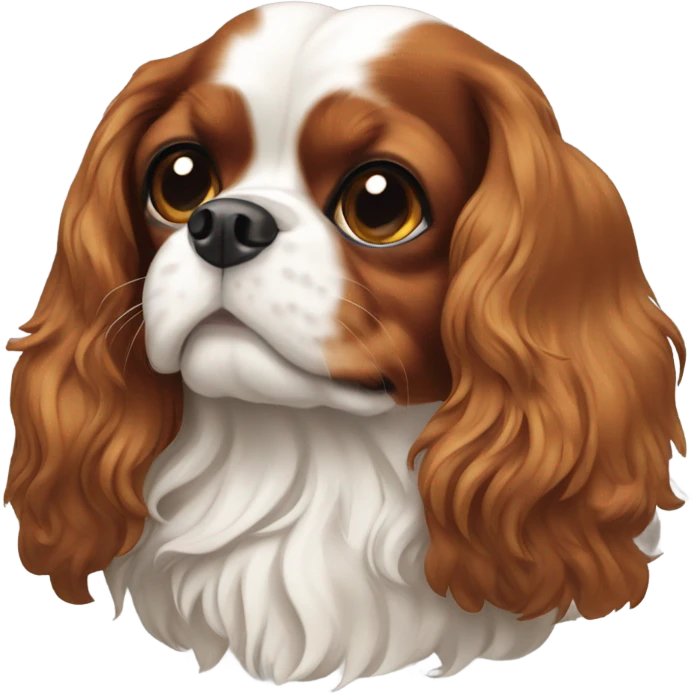 King Charles cavalier emoji