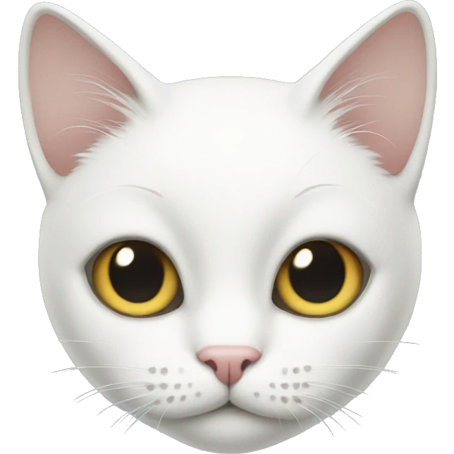 White cat emoji