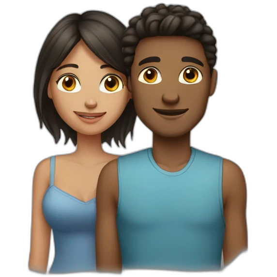 joung couple emoji