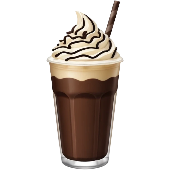 frappè con oreo emoji