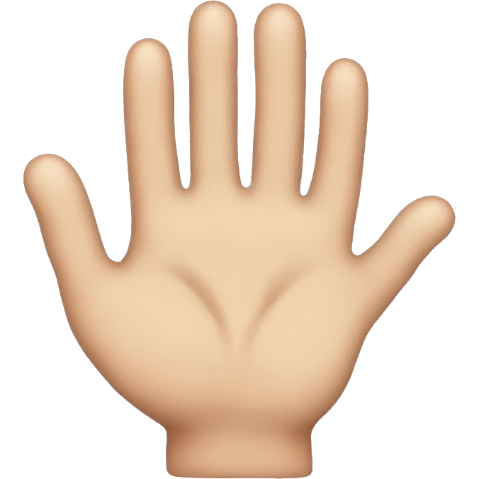 Wet hands emoji