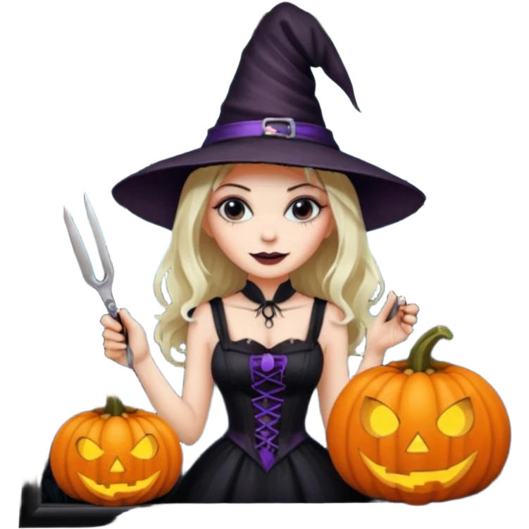 halloween hairdresser saloon emoji