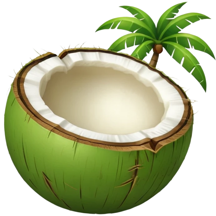 Green Coconut  emoji