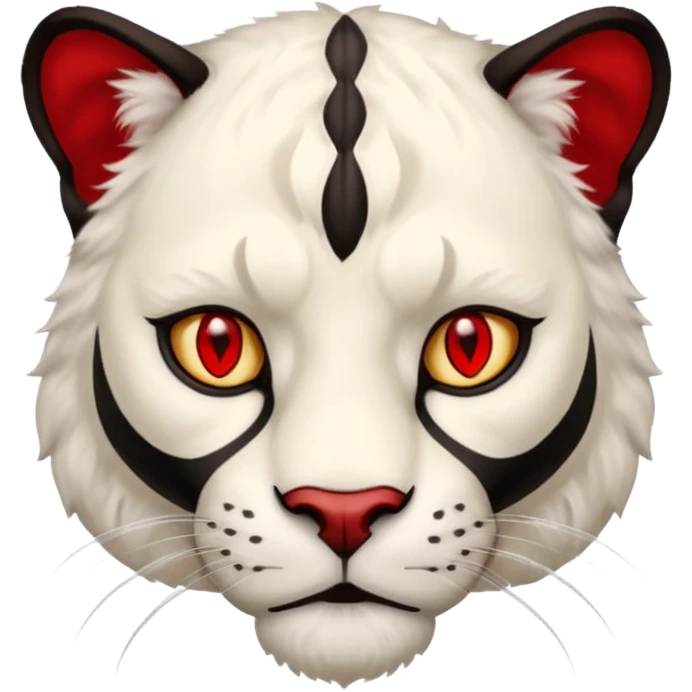 white panther emoji. As one would see on discord, that looks like Samuel Ayers from "The Smoke Room". make sure his eyes are red NO RED EARS emoji