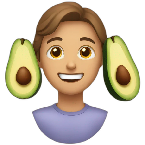 stars and avocados emoji