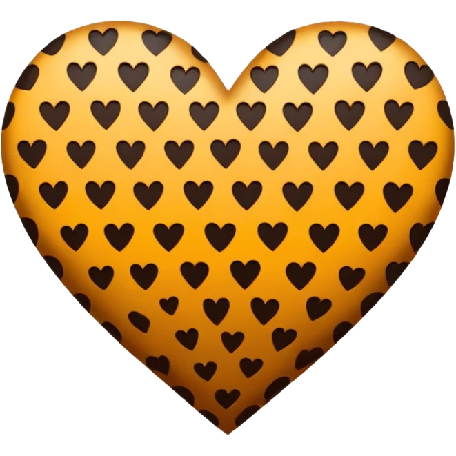 Cuore leopardato emoji