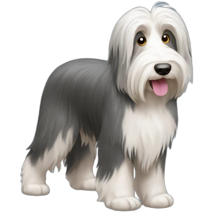 Bearded collie emoji