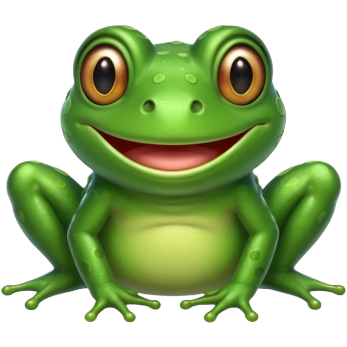 frog (without crown) from The Princess and the Frog emoji