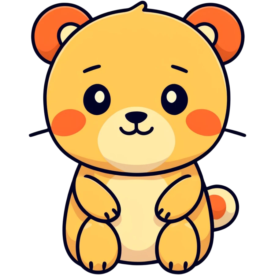 Un osito emoji