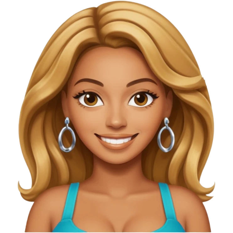 Beyonce just her face in newer photos emoji