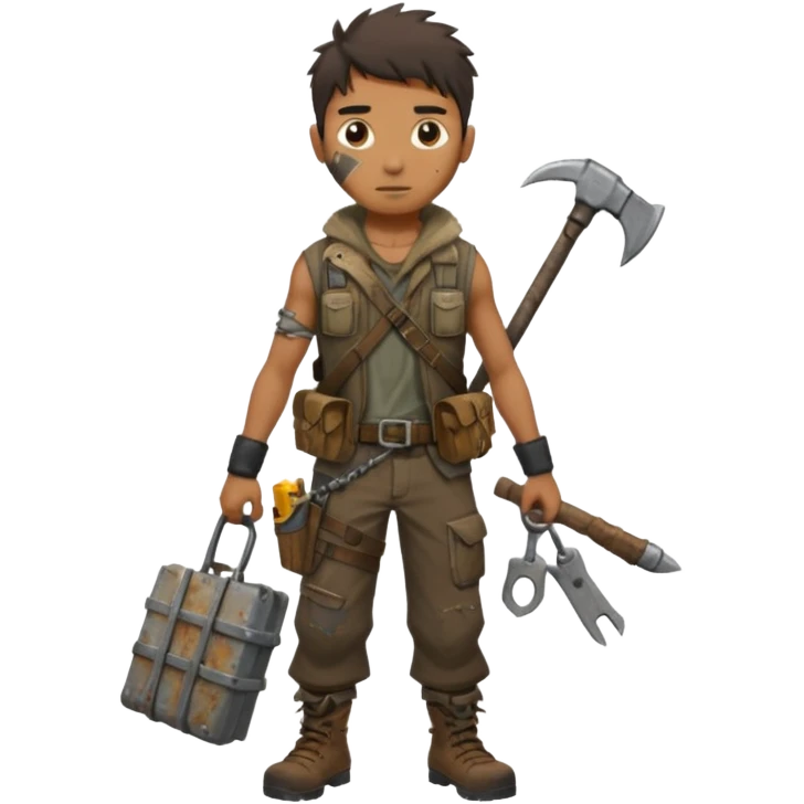 débrouille ferrailleur post apo survie loot emoji
