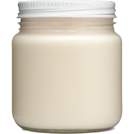 1 Coconut body butter in jar no label emoji