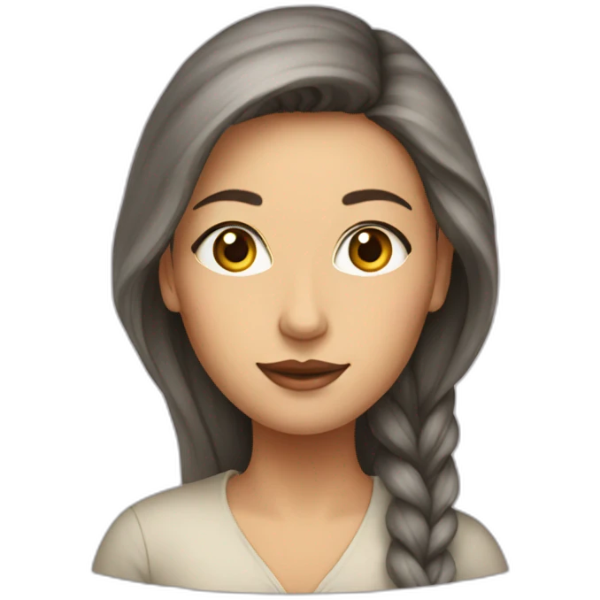 Voile femme emoji