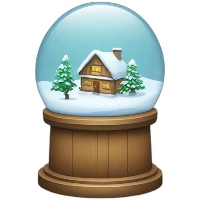 snowglobe emoji