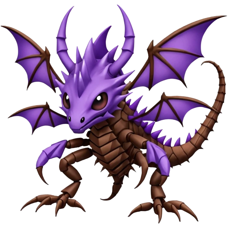 Skorupi-Gliscor-Pokémon-fusion (full body) emoji