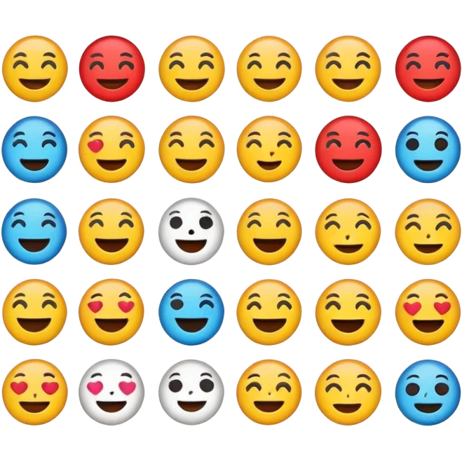 Emoji sticker pack emoji