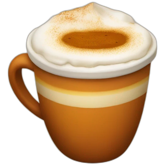 happy pumpkin spice latte emoji