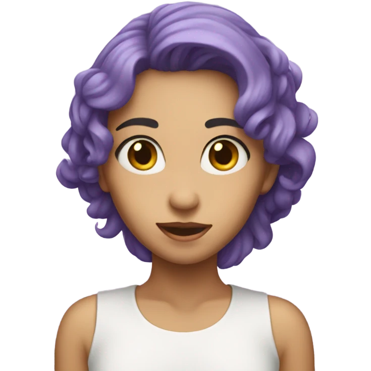 lila heart emoji