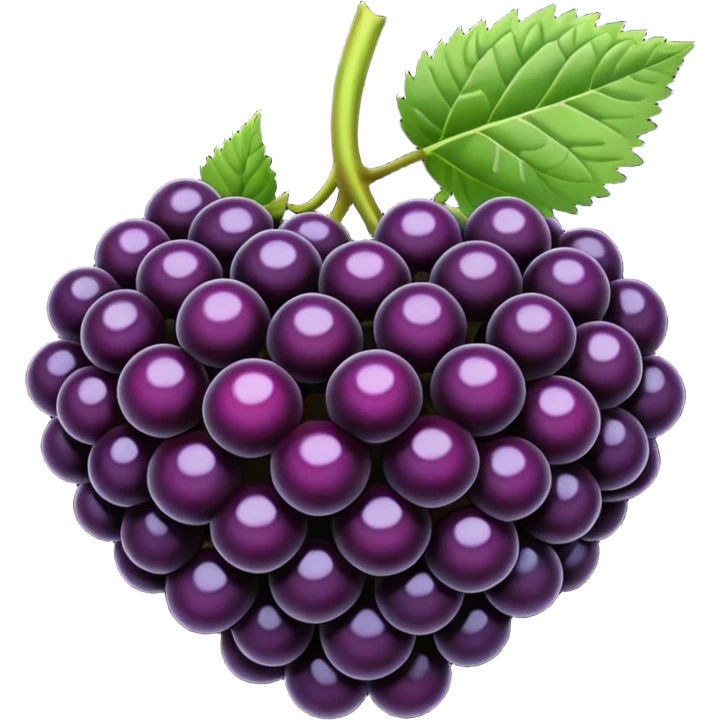 blackberries emoji