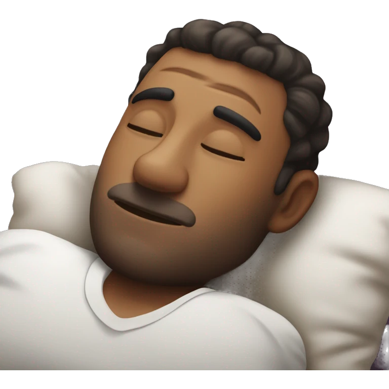 Very attractive  man sleeping on worlds most plush and nice pillow   emoji