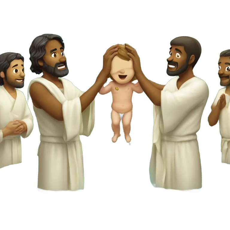 baptism of jesus emoji