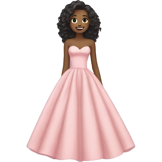 prom dress emoji