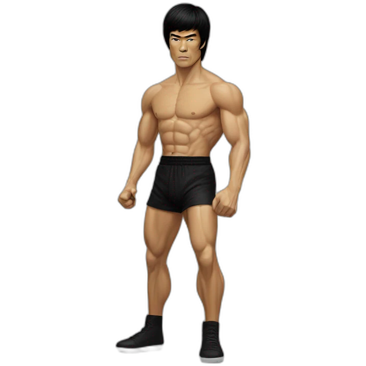 Bruce lee emoji