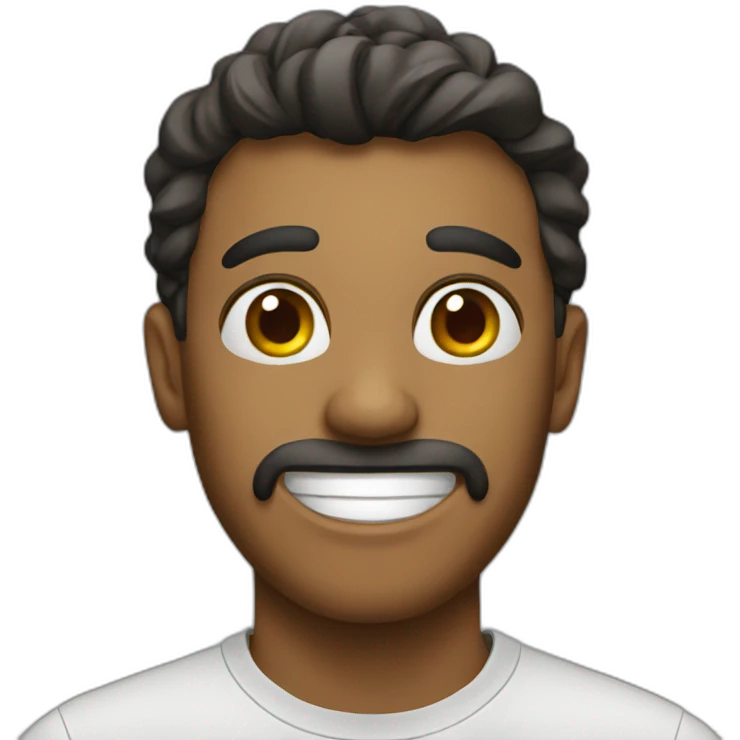 Silly colleague emoji