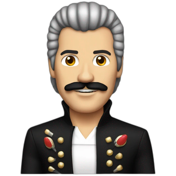 Freddie Mercury emoji