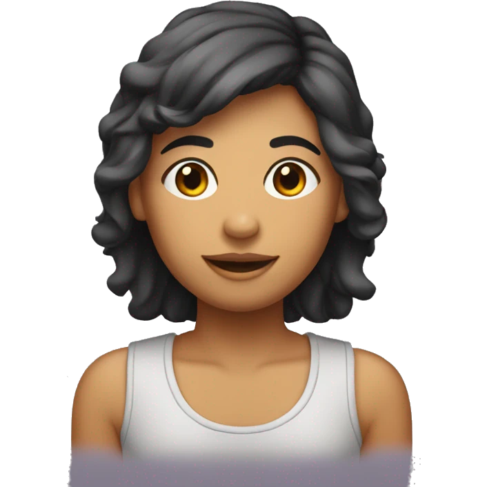 fille avec taches de rousseur  emoji