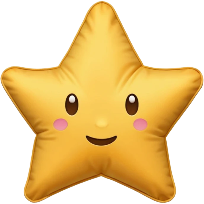 star shaped pillow emoji