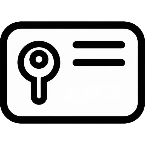Hotel key card emoji