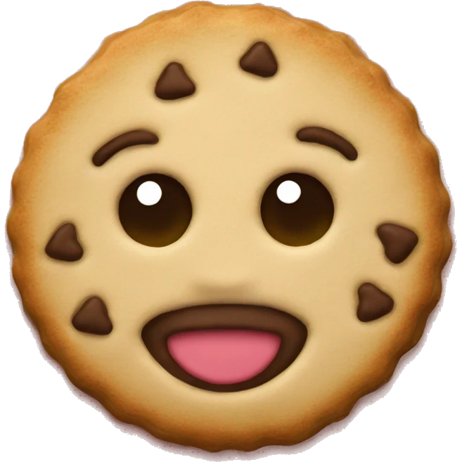 Christmas cookie emoji