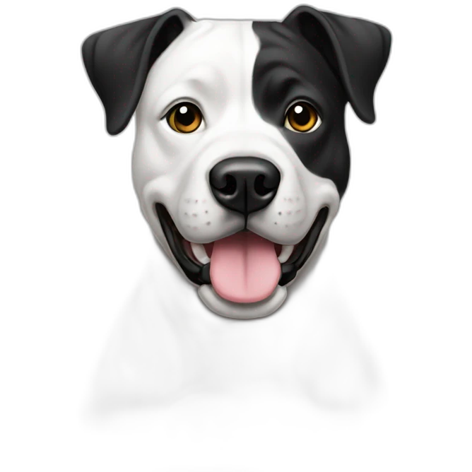 Staffordshire-black-white emoji