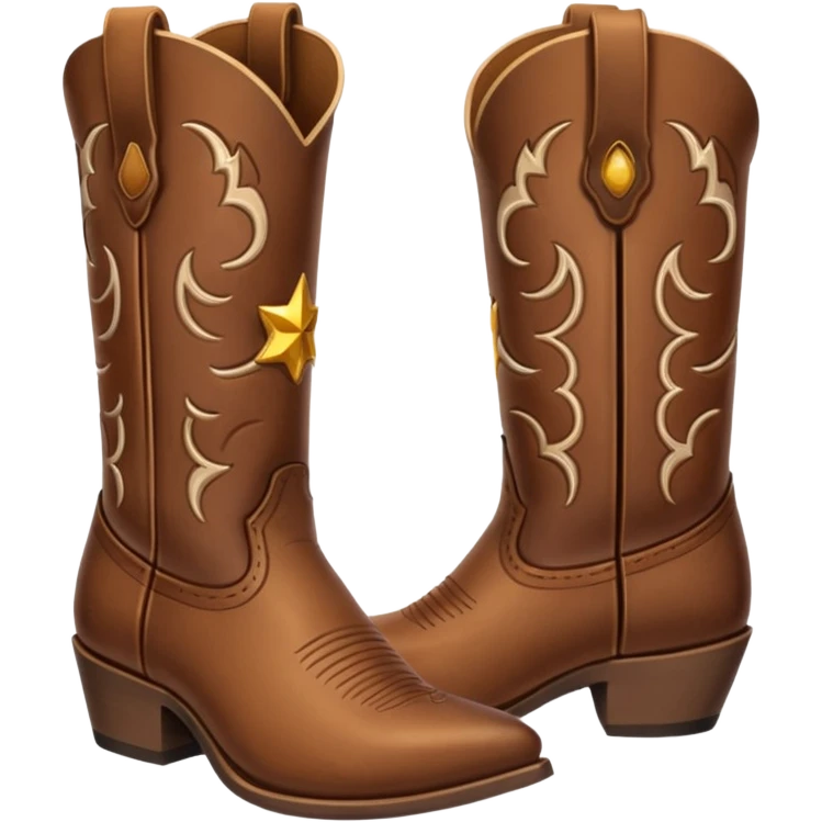 cowboy boots emoji