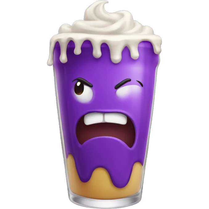 Grimace shake emoji