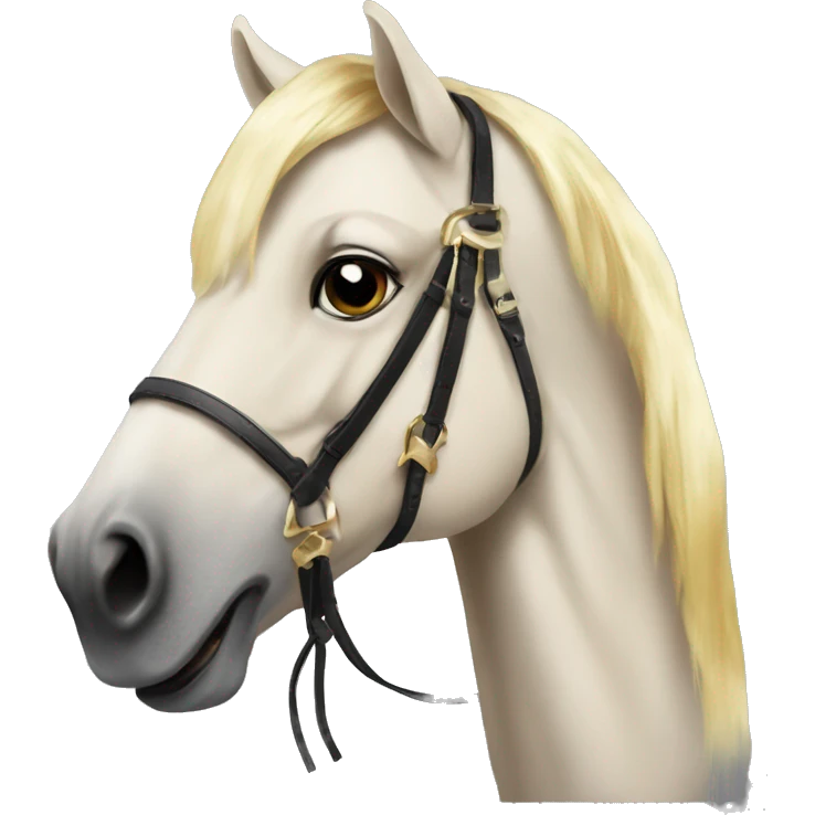 Horse with a party hsy emoji
