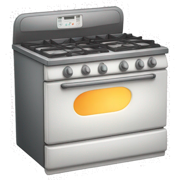 a white stove emoji