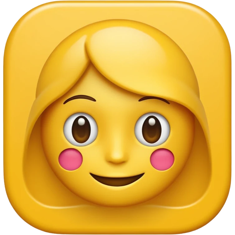 I want an emoji-style label with the text “AI Job” on it. emoji