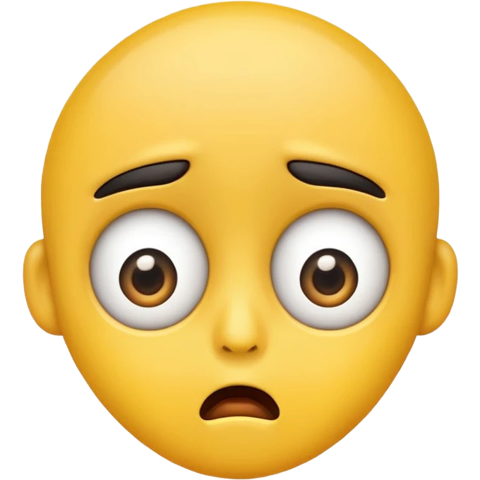 Shook face emoji emoji