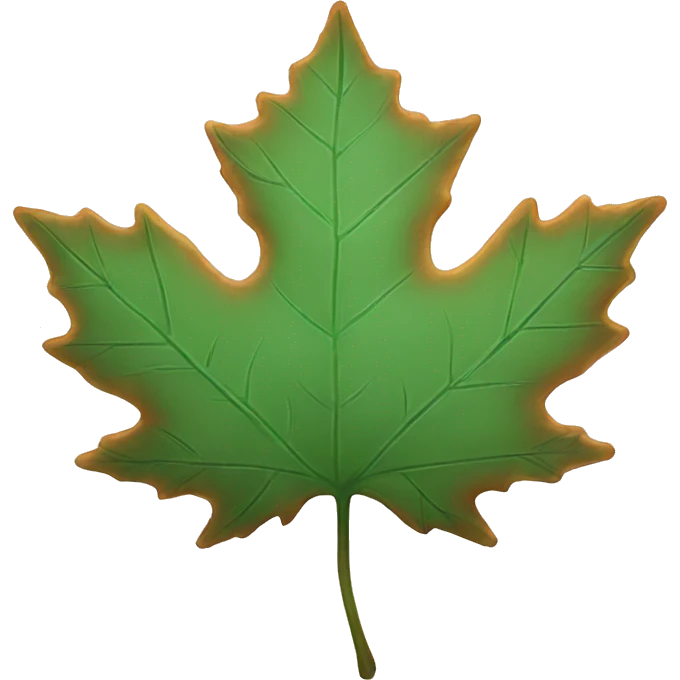 Maple leaf emoji