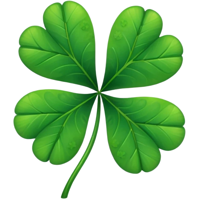 5 leaf clover emoji