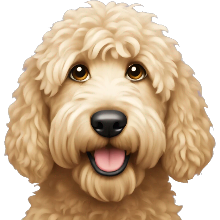 Golden doodle  emoji