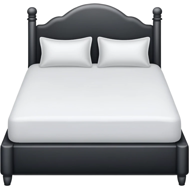 White bed emoji