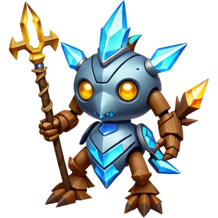 elemental sparkly sparky woody deadly cybernetic spooky Barbaracle-Terrakion-Trevenant-Pokémon-Fakémon-hybrid-creature emoji