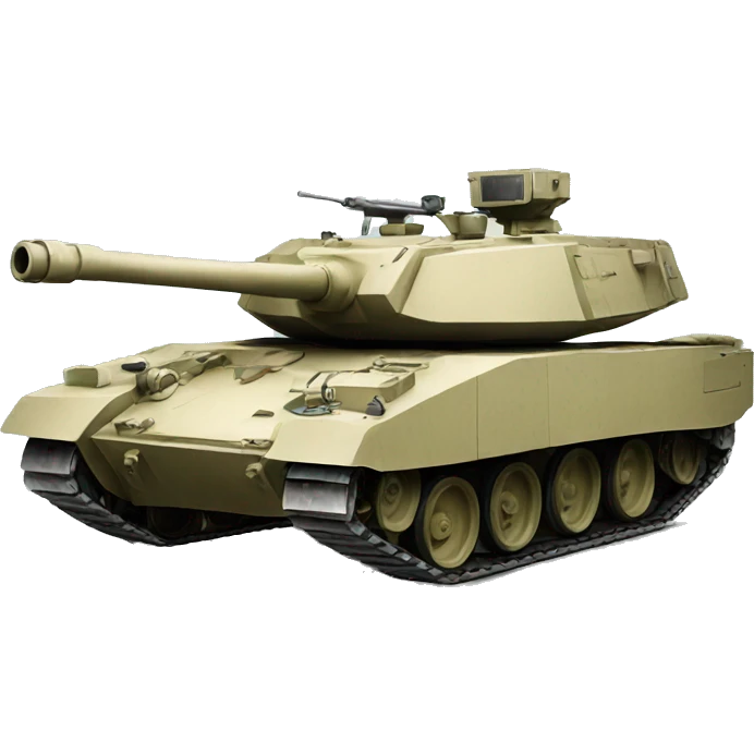 Military tank emoji