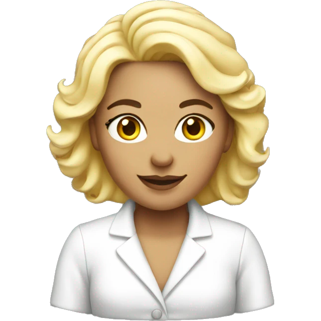 Woman in white convertible emoji