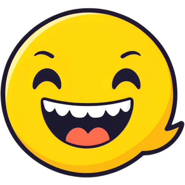 open mouth yellow emoji emoji