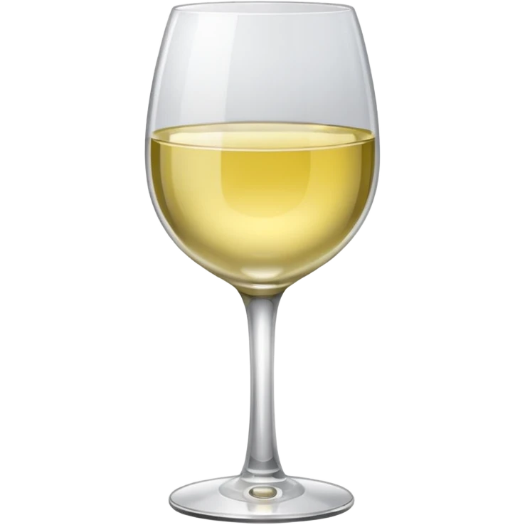 White wine glass emoji